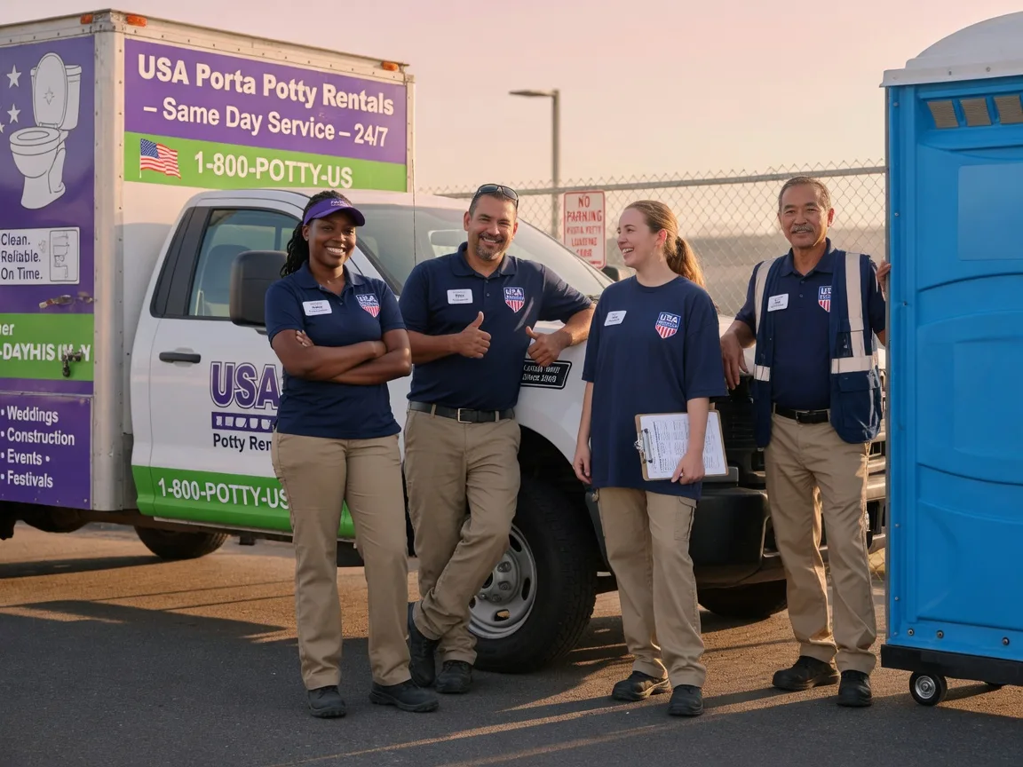 Porta Potty Rental company in Richlands, NC